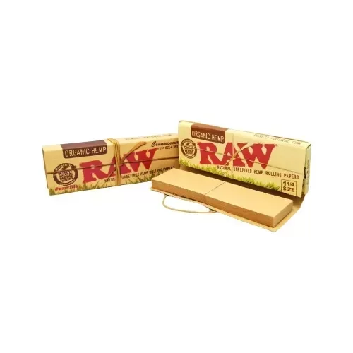 Producto - Papelillos Raw organic con tips 78mm