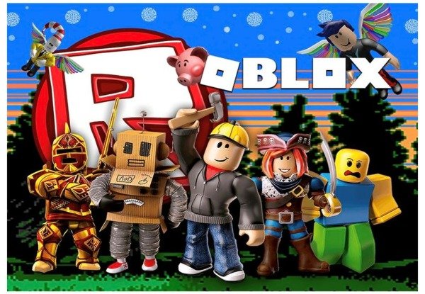 Producto - LAMINA ROBLOX 8 RECTANGULAR