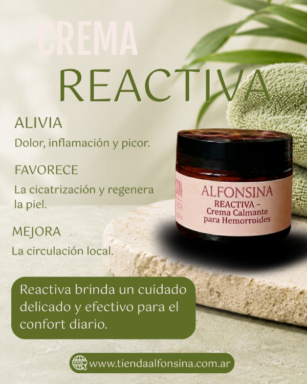 Producto - REACTIVA (Hemorroides)