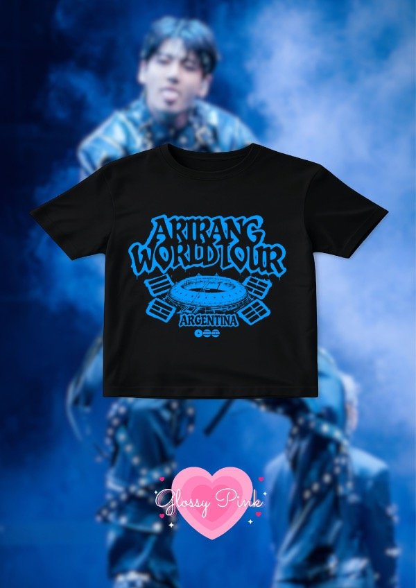 Producto - Baby Tee Arirang La Plata Celeste - DTF