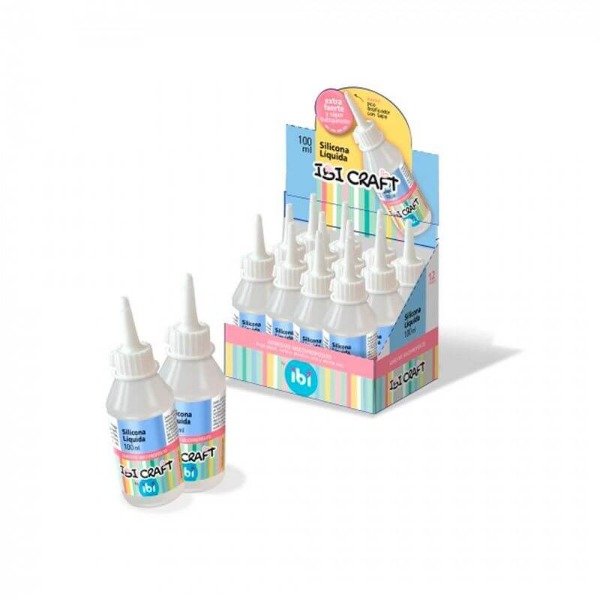 Producto - ADHESIVO IBI CRAFT SILICONA LIQUIDA 100 ML
