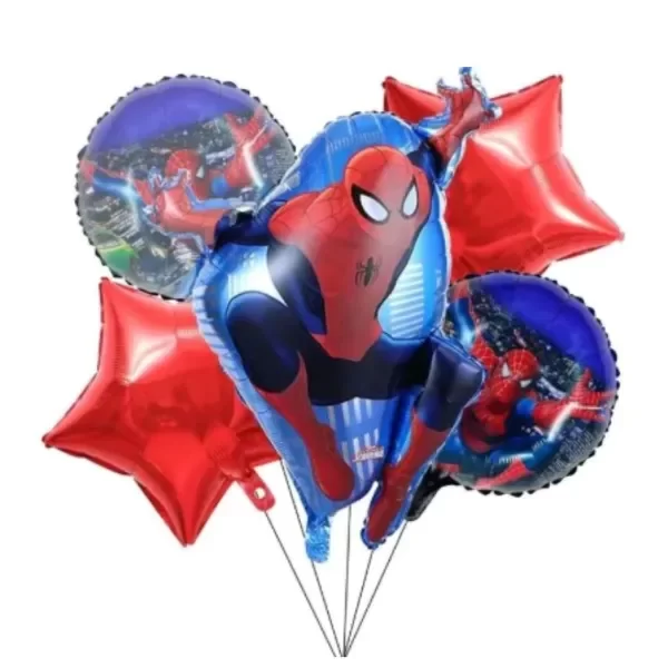 Producto - Set Globo x5 Hombre Araña