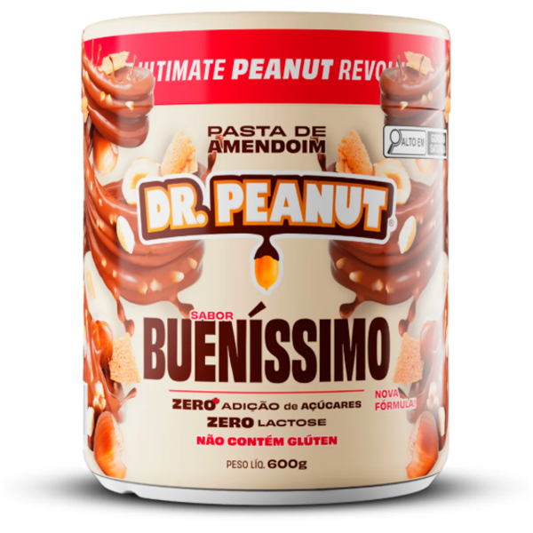 Producto - PASTA DE MANÍ SABORIZADA 600 grs - DR. PEANUT BUENISSIMO
