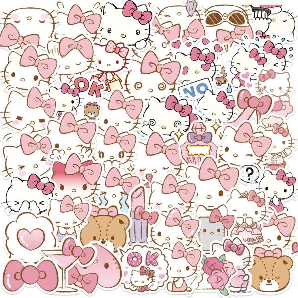 Producto - Pack 50 stickers Hello kitty