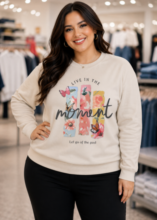 Producto - Buzo crema clásico (Moment)