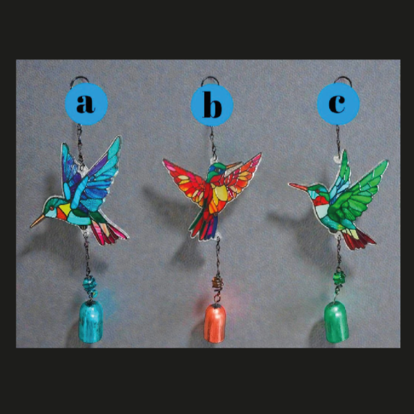 Producto - Colgante Colibrí Vitroux