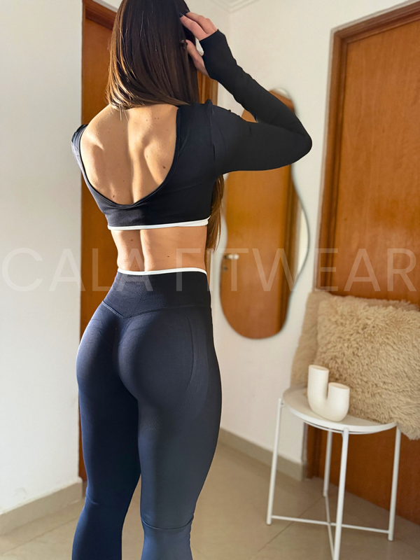 Producto - Set AURA black frunce S