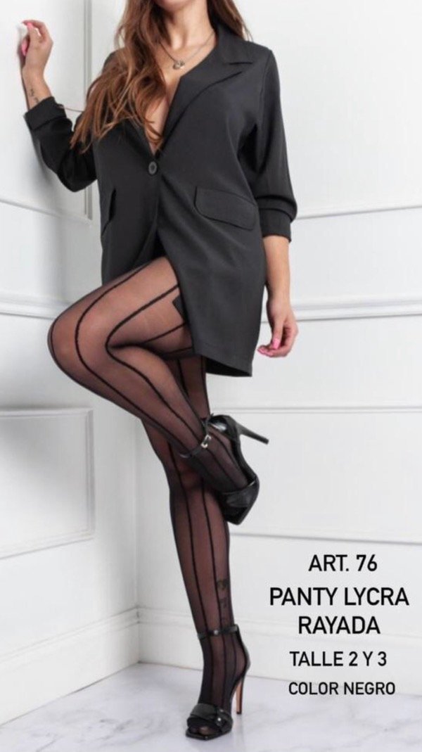Producto - Panty Lycra Rayada