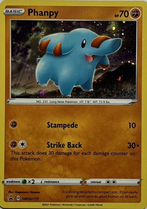 Producto - Phanpy - SWSH117 - Sword and Shield Promo
