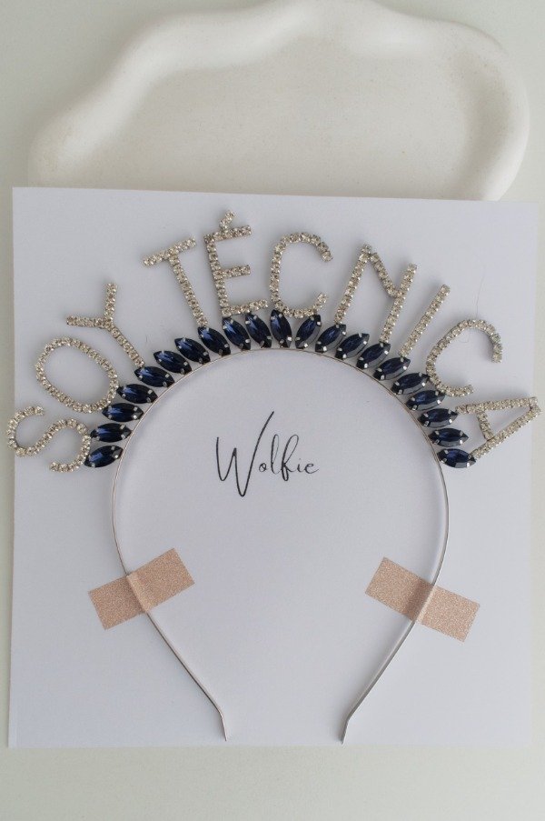 Producto - Vincha STRASS + CORONA DE GEMAS - 1
