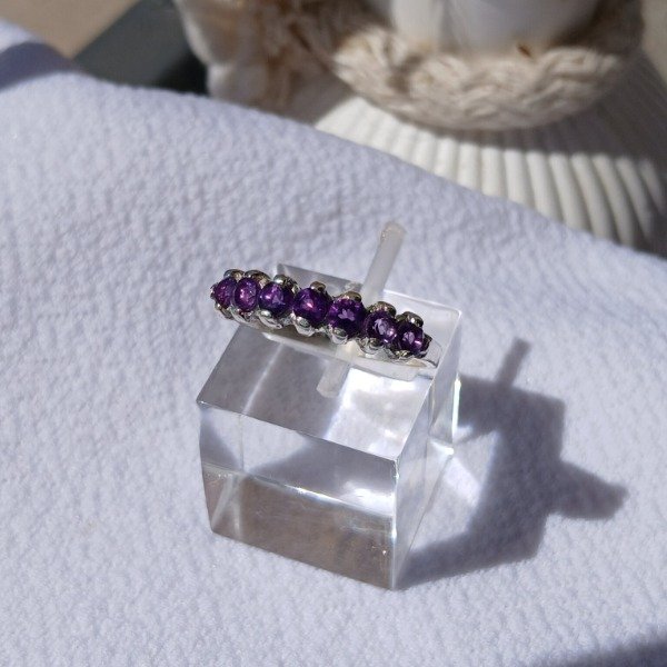 Producto - Anillo plata 925 Amatista n18,5 - 0