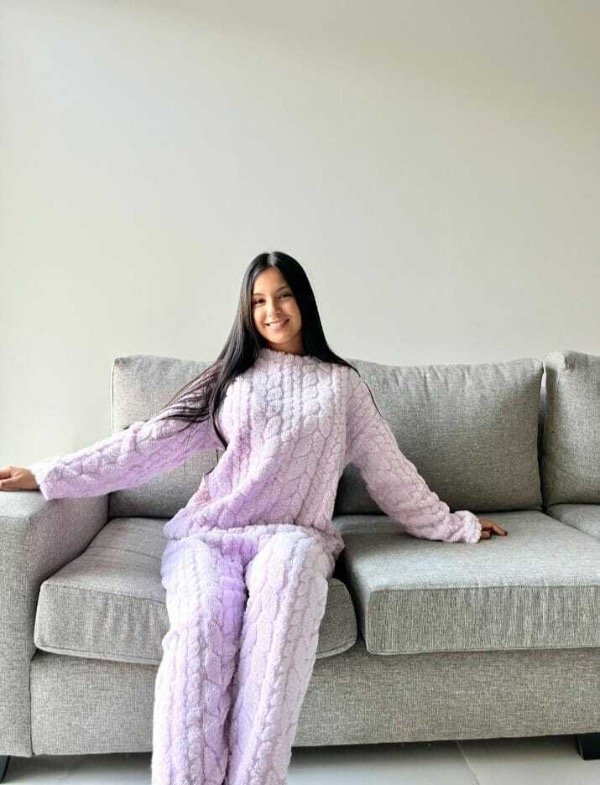 Producto - CONJUNTO POLAR ANNA VIOLETA