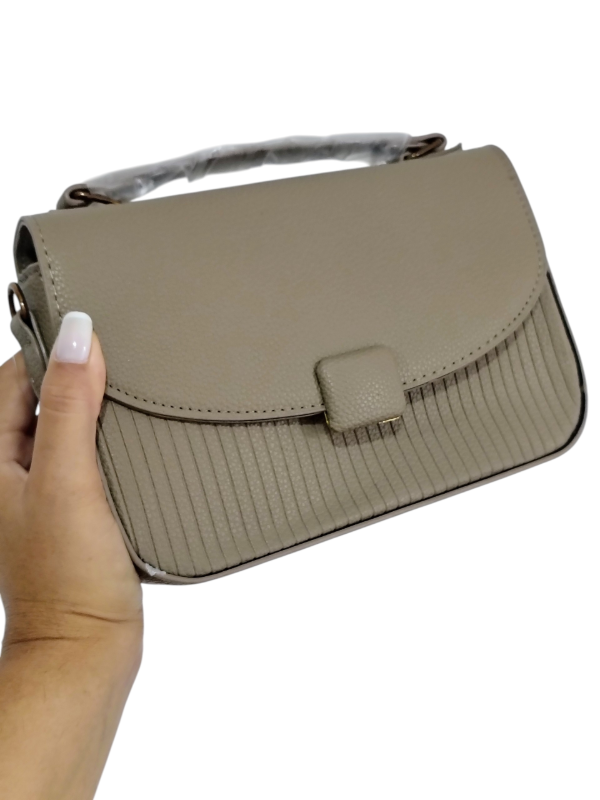 Producto - Cartera gris con monedero y correa