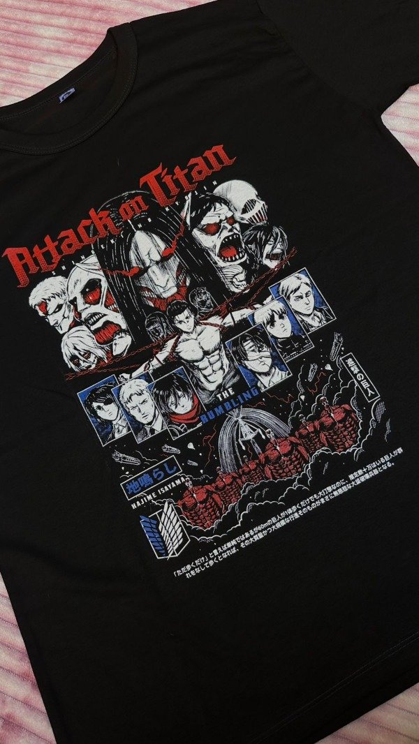 Producto - Remera Attack on Titan (Shingeki no Kyojin) 2