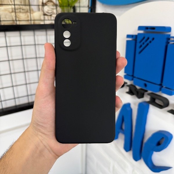 Producto - Silicone Case Negra - Motorola E32/G22