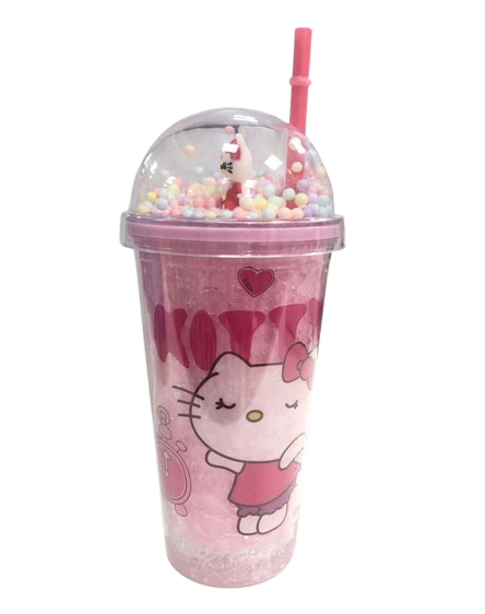 Producto - VASO KITTY ROSA