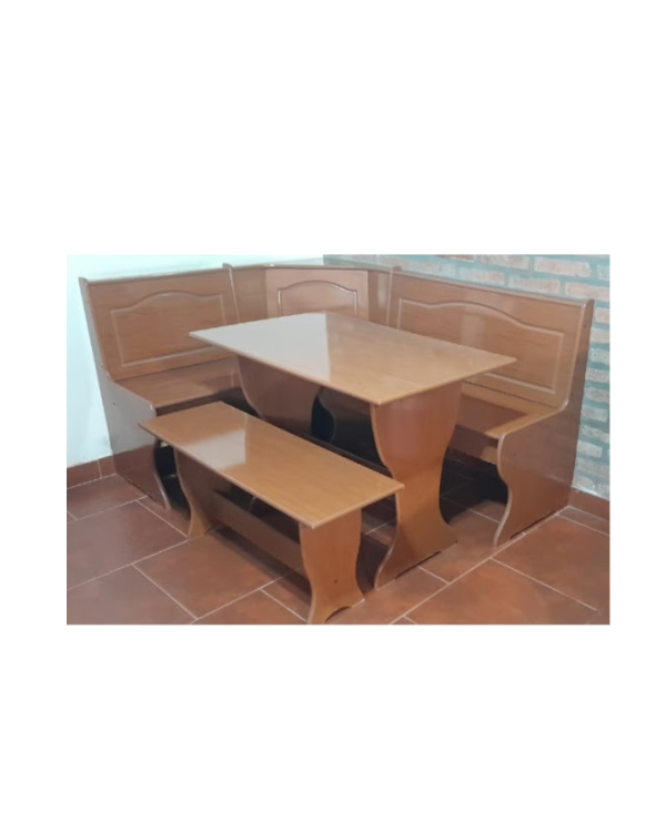 Producto - Juego de comedor rinconero con bauleras	/ 120x160