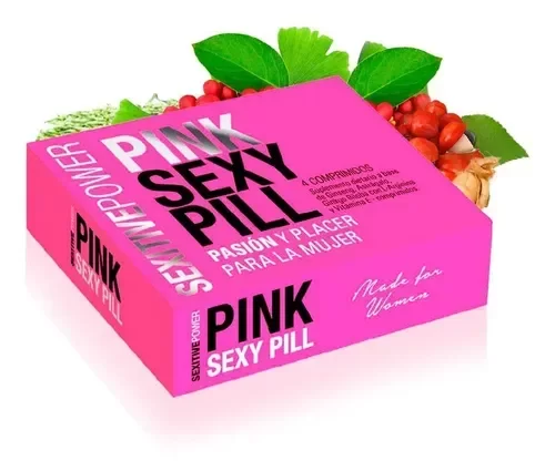 Producto - SEXITIVEPOWER Pink Sexy Pill x 4u. Vigorizante Femenino