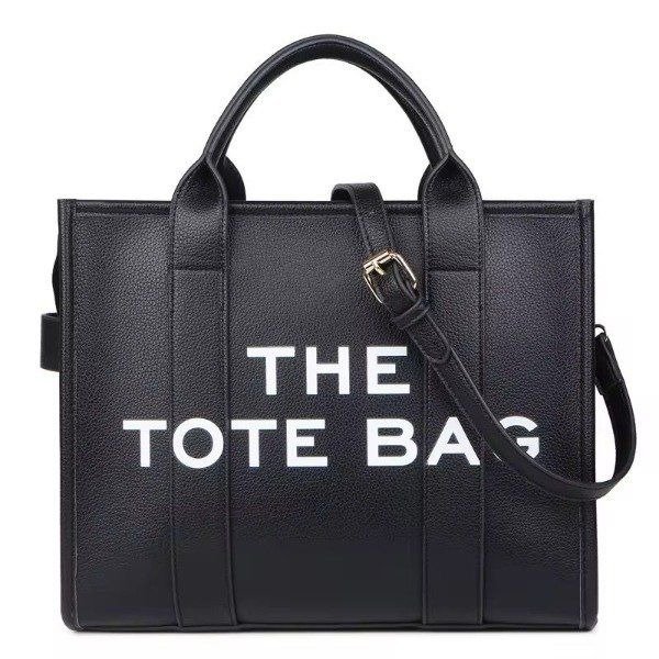Producto - TOTE BAG ECO CUERO - NEGRO 01