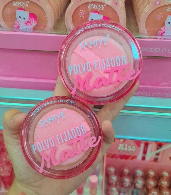 Producto - POLVO TRANSLÚCIDO CON BORLA - SANIYE