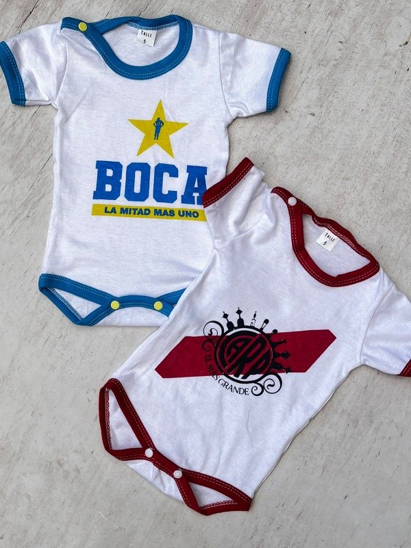 Producto - Body linea economica BOCA-RIVER 4-6 x12 unid