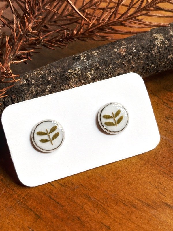 Producto - Aros pasantes Jacarandá