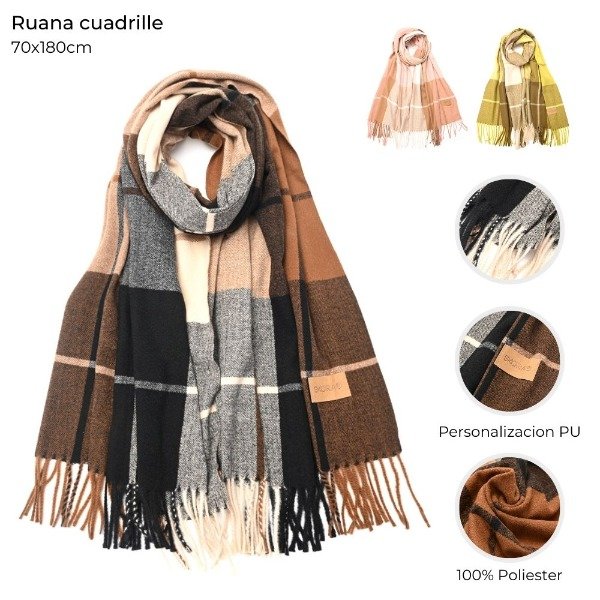 Producto - Ruana cuadrille 43740