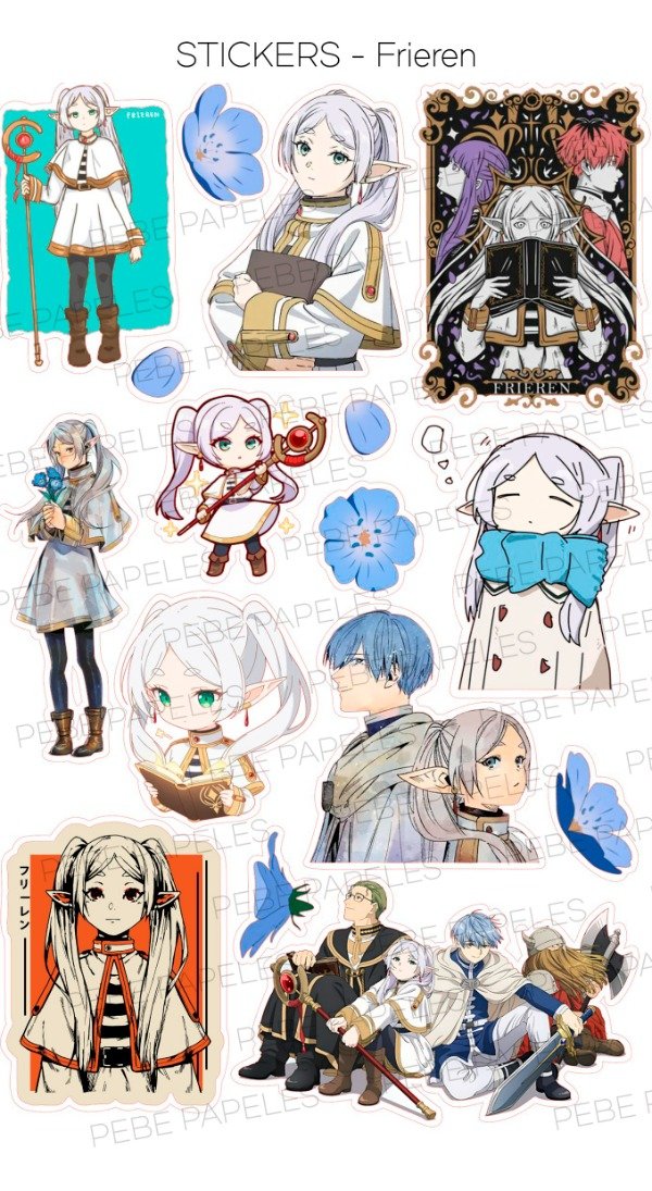 Producto - Stickers Frieren