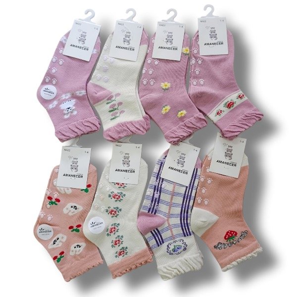 Producto - Soquetes Antideslizantes Amanecer Niñas - x1
