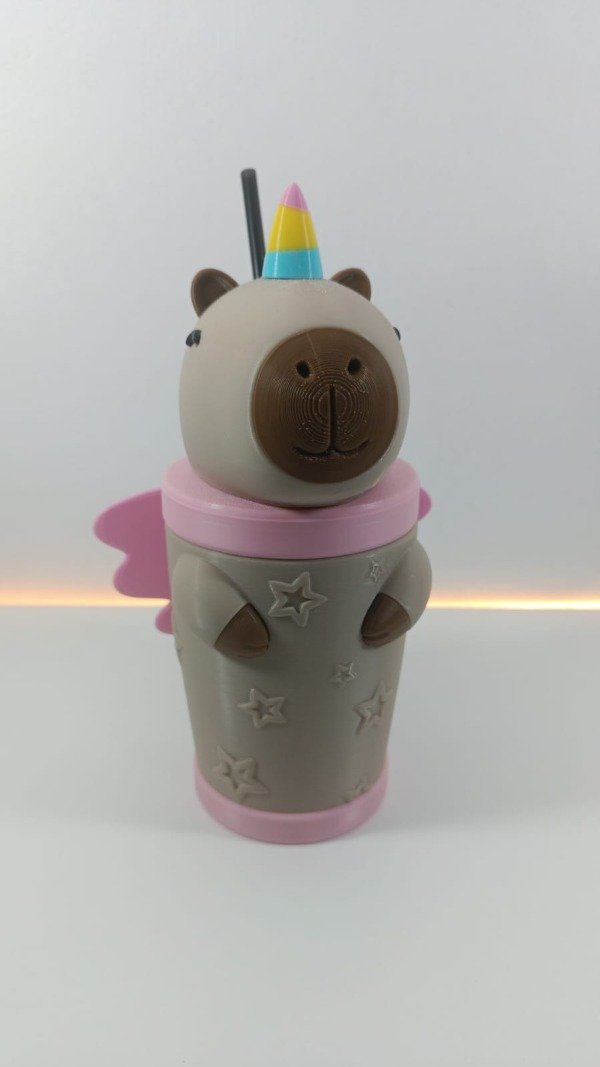 Producto - Vaso Capibara Unicornio