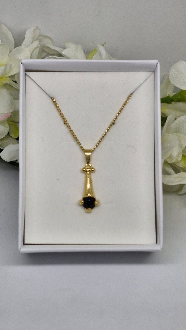 Producto - Conjunto tipo Gota piedra Negro