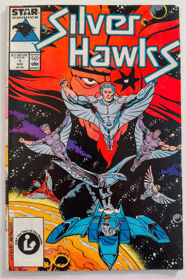 Producto - Silverhawks #1 (1987) - 1ra aparición, basada en la serie animada de los '80