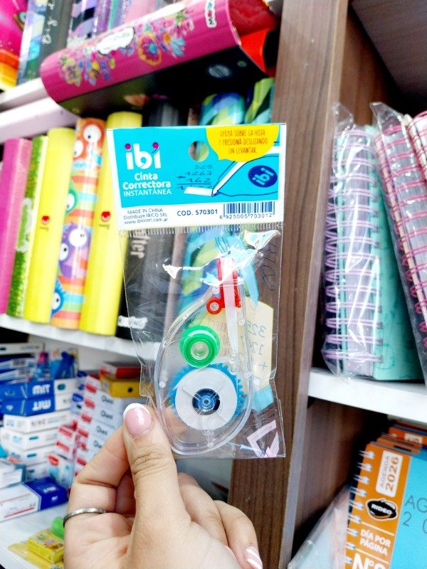 Producto - Cinta correctora Ibi 5 x 8 mts