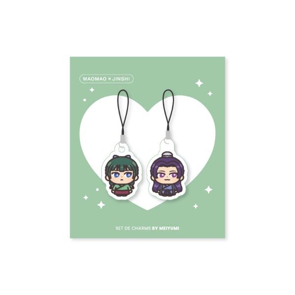 Producto - Set de charms "Maomao x Jinshi"