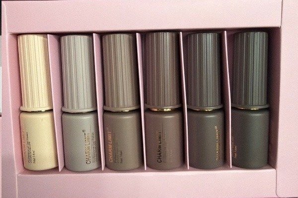 Producto - Coleccion esmaltes charm limit x6 unid OSCUROS