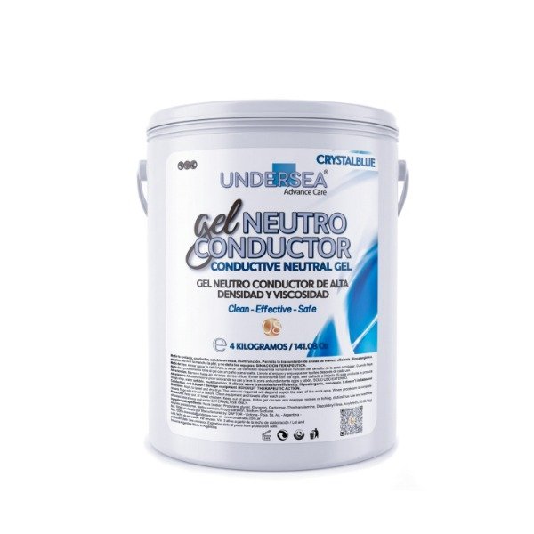 Producto - GEL NEUTRO UNDERSEA CRYSTALBLUE 4 KILOGRAMOS POTE