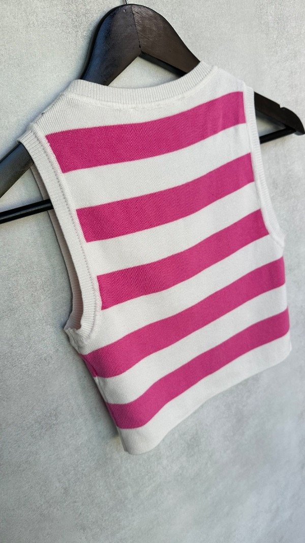 Producto - Top cropped punto Zara TL - 6