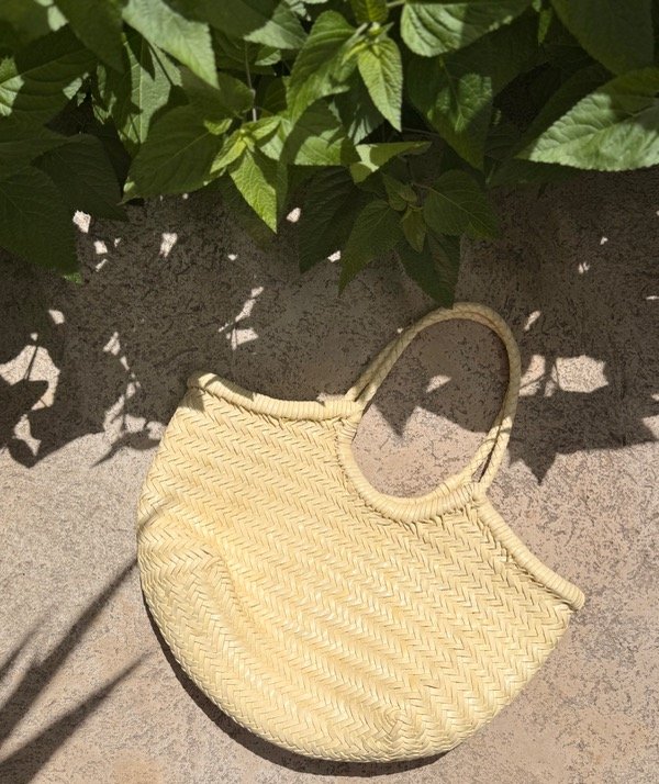 Producto - The half moon canasta butter yellow