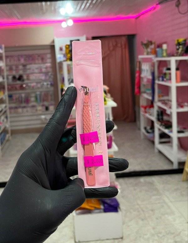 Producto - Pinza Curva Rosa Youmi