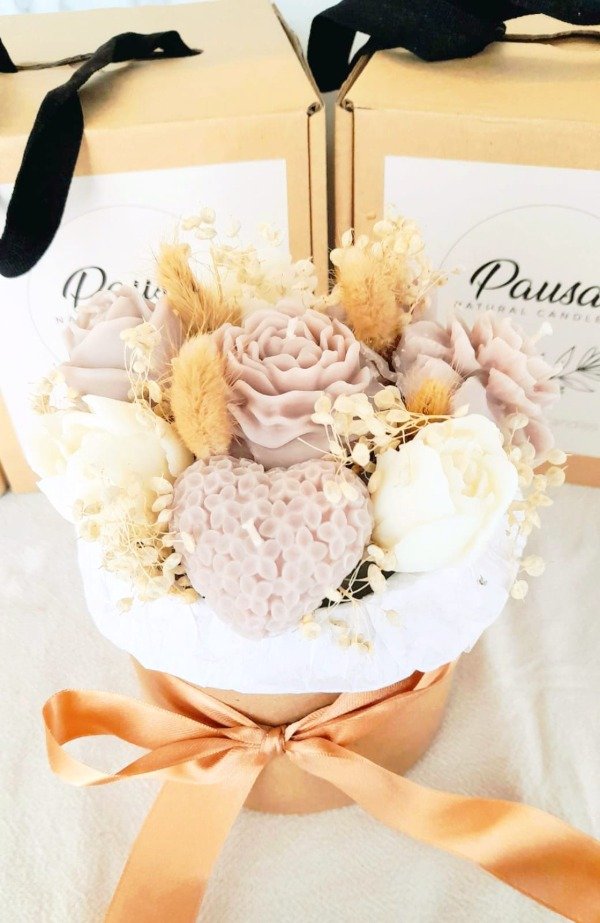 Producto - POTE VELA FLORES