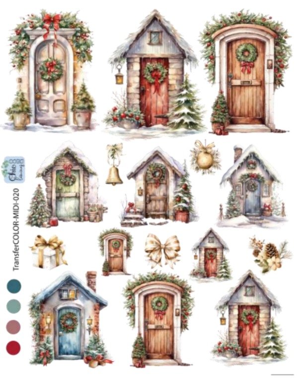 Producto - Transfer Color MIDI 020 NAVIDAD
