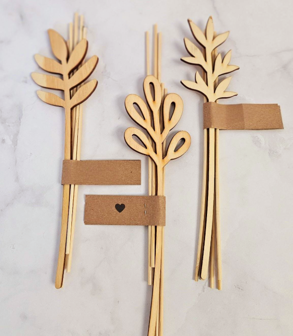 Producto - Set varilla deco + 5 varillas bambú