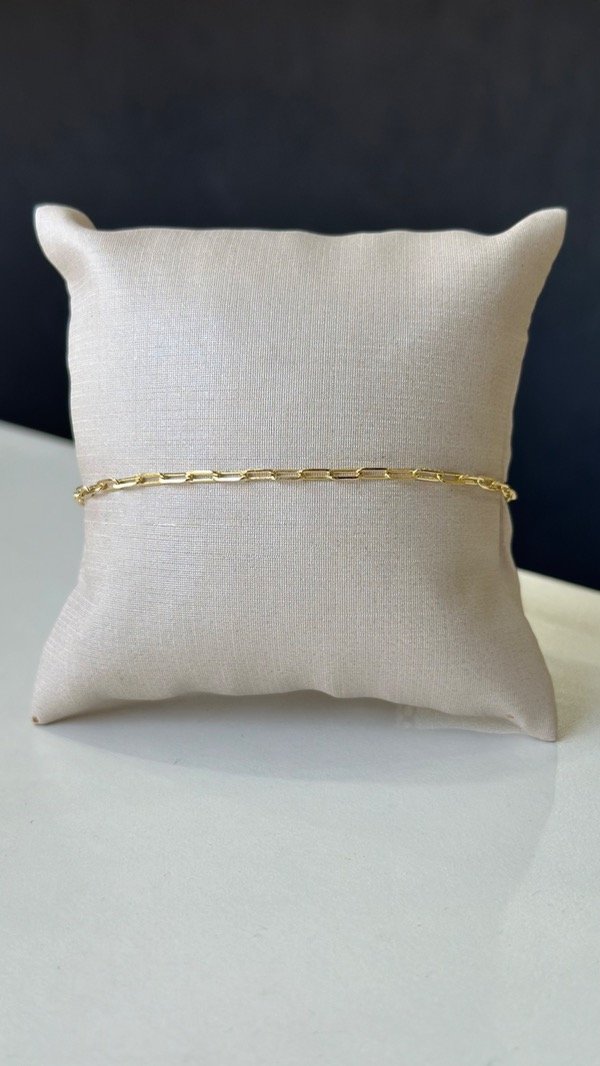 Producto - Pulsera eslabón Cartier laminado en oro 18k