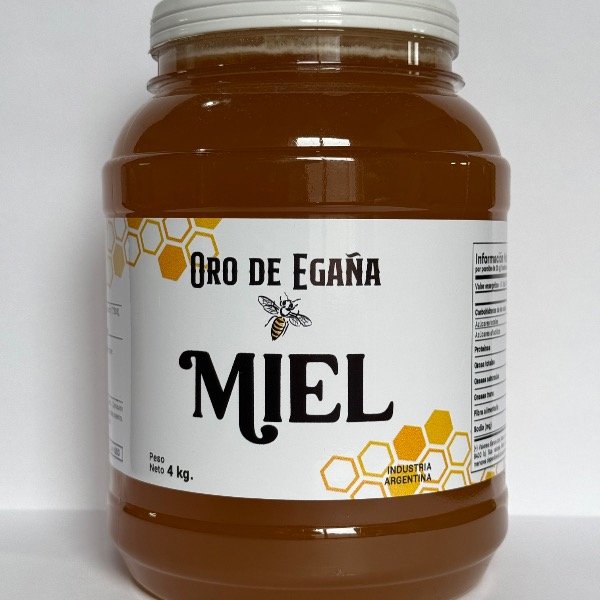 Producto - Miel de pradera x4kg - Pack x6u plástico