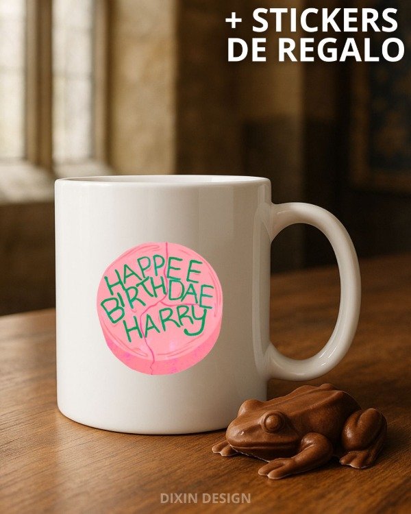 Producto - Taza Happee Birthdae Harry
