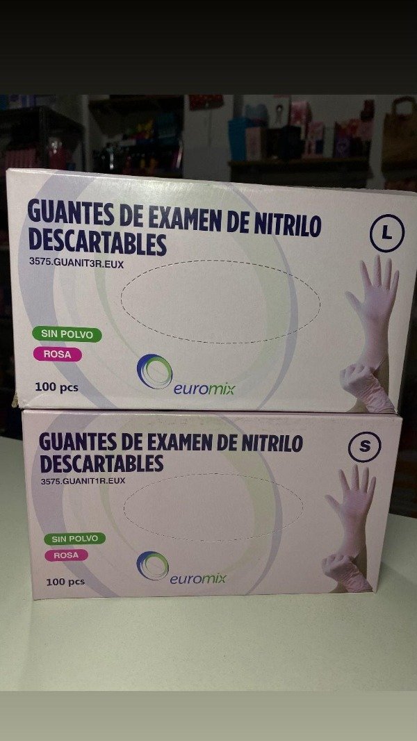 Producto - Guantes L o S x caja nitrilo