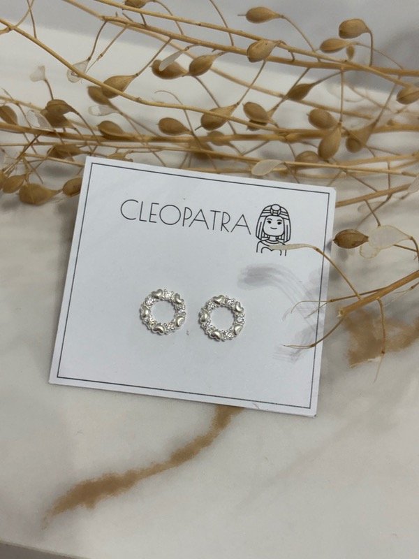 Producto - pasante circulo con mini corazones