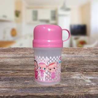 Producto - Cantimplora infantil con tapa y taza Cry Babies