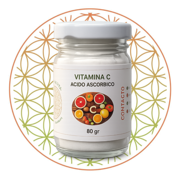 Producto - Vitamina C 80 gr en polvo
