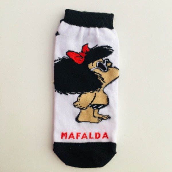 Producto - Soquetes Adultos Mafalda (Blanco)